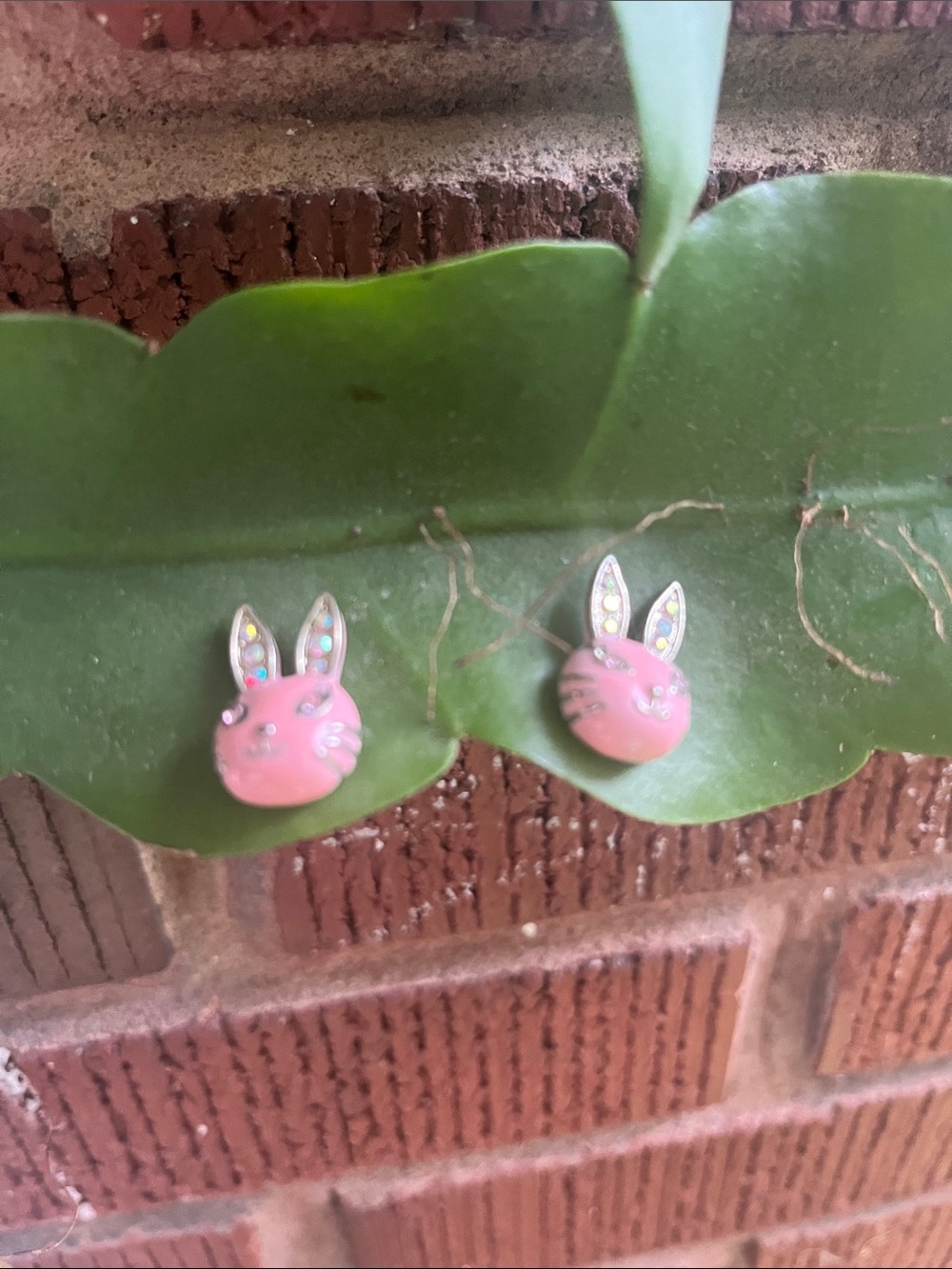 Betsy Johnson Bunny Earrings